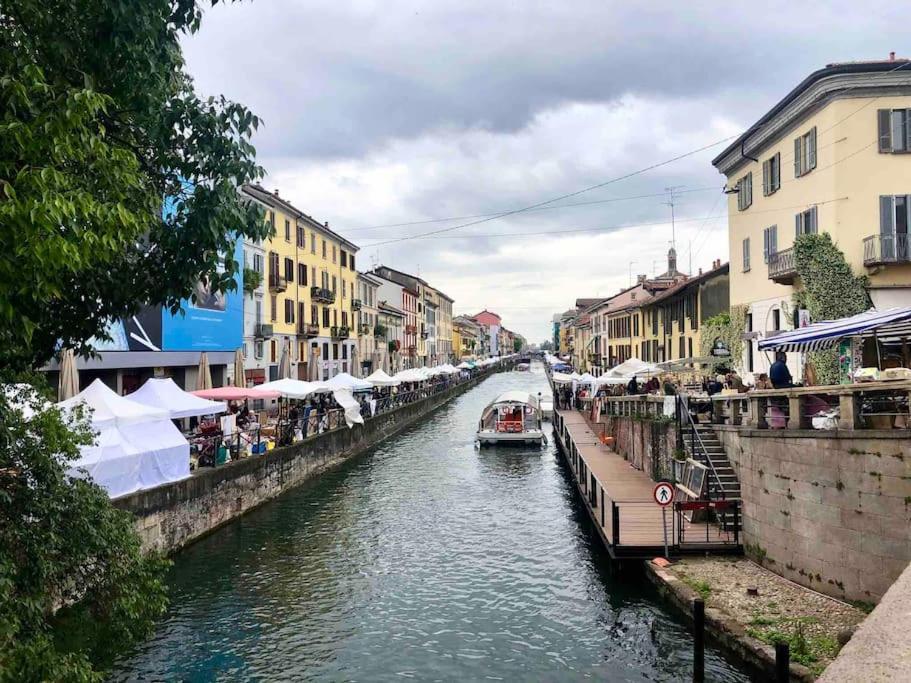 Cozy Loft Navigli, Close To Duomo And Bocconi - Italy Flat Vacation ミラノ エクステリア 写真